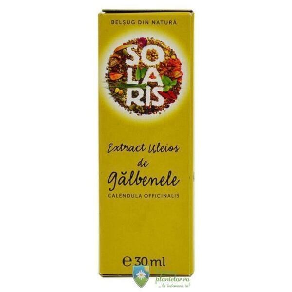 Solaris Extract uleios de Galbenele 30 ml