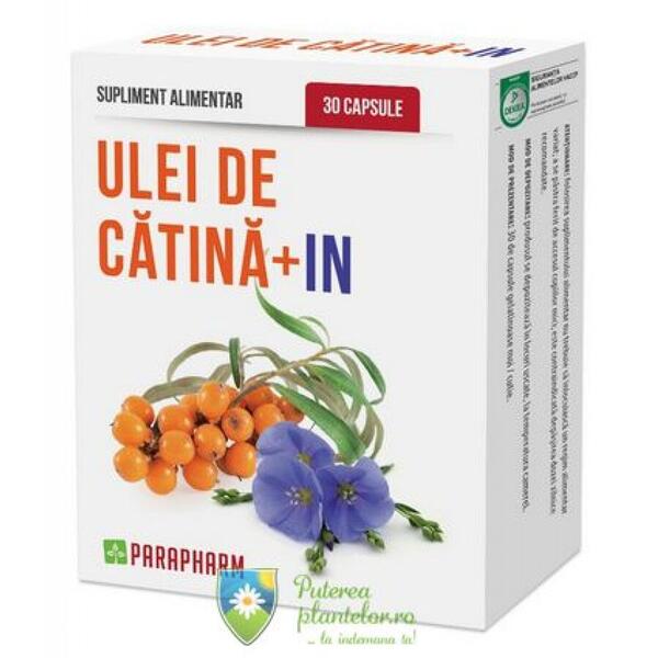 Parapharm Ulei de Catina + In 30 capsule