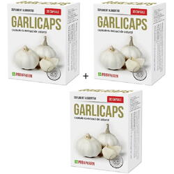 Garlicaps (usturoi) 30 capsule 2+1 Cadou