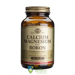 Calcium, Magnesium plus Boron (Calciu, Magneziu, Bor) 100 tb