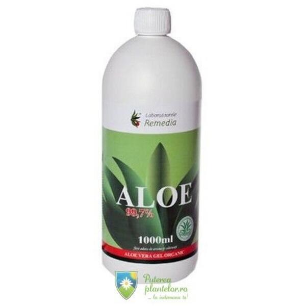 Remedia Gel Aloe Vera Organic 1000 ml
