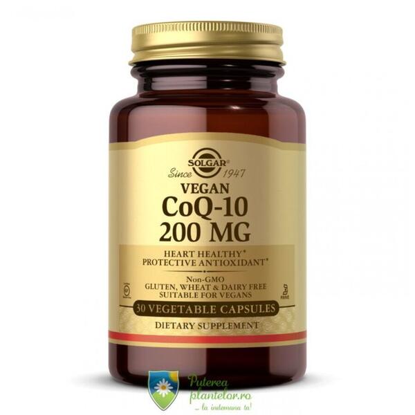 Solgar Coenzime Q10 200mg 30 capsule vegetale