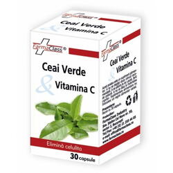 Ceai Verde si Vitamina C 30 capsule