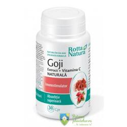 Goji Extract + Vitamina C Naturala 30 cpr