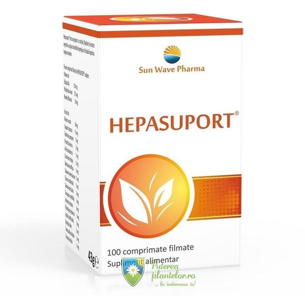 Sun Wave Pharma Hepasuport 100 comprimate