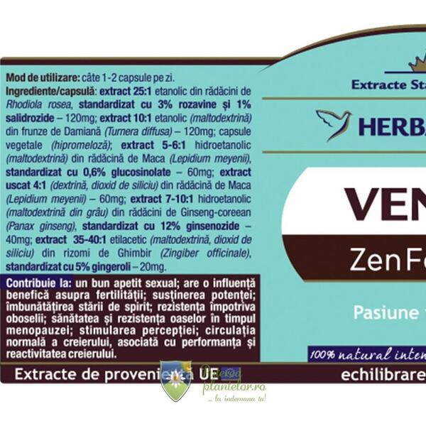 Herbagetica Venus Zen Forte 120 capsule