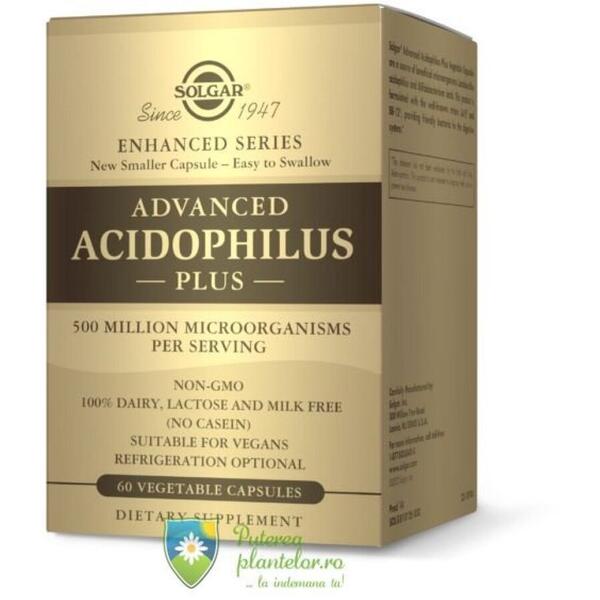 Solgar Advanced AcidophilusPlus 60 capsule vegetale