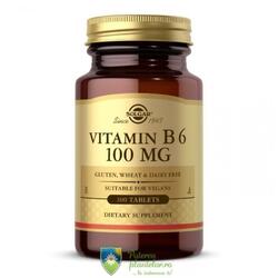 Vitamin B6 100mg 100 capsule vegetale