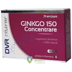 Ginkgo 150 Concentrare 20 capsule