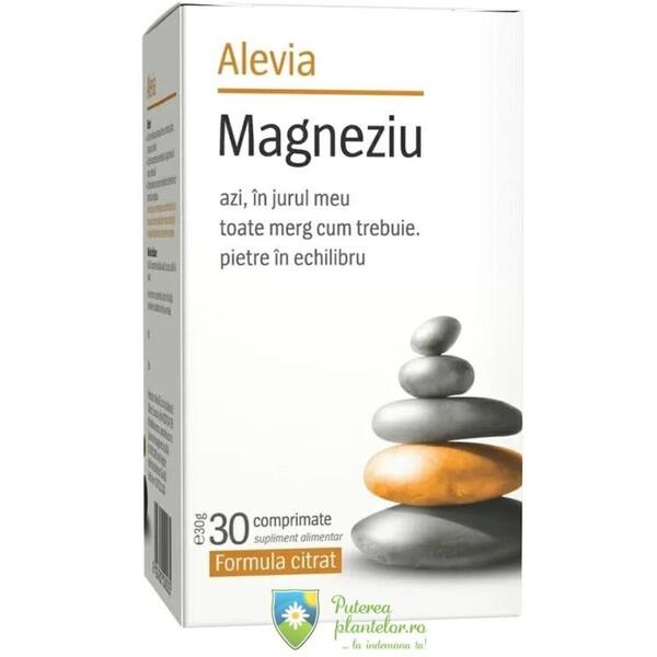 Alevia Magneziu (formula citrat) 30 comprimate
