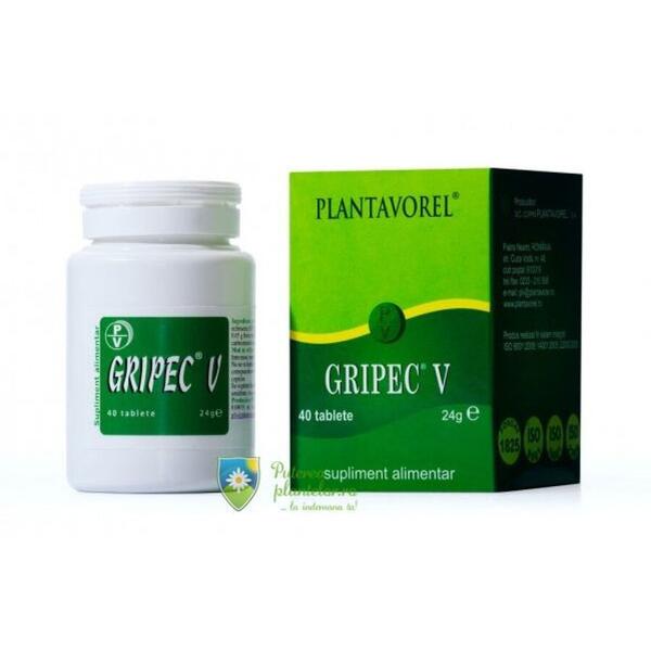 Plantavorel Gripec V 40 tablete