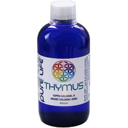 Thymus (argint, cupru coloidal) 20ppm Pure Life 480 ml
