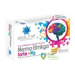 Memo Ginkgo Forte + Mg 30 comprimate