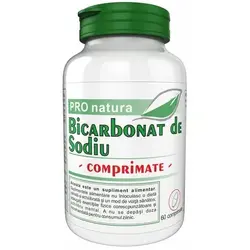 Bicarbonat de Sodiu 60 comprimate