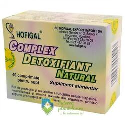 Complex Detoxifiant Natural 40 comprimate pentru supt
