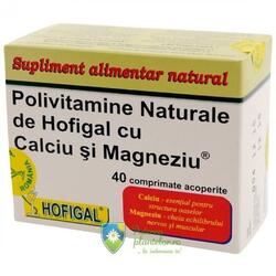 Hofigal Polivitamine Naturale 40 comprimate