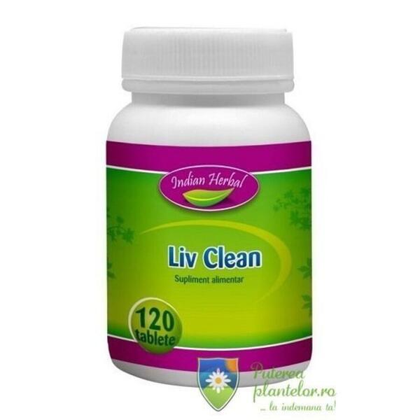 Indian Herbal Liv Clean 120 tablete