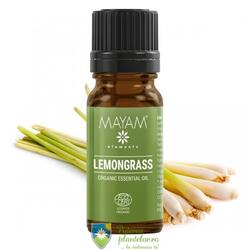 Mayam Ellemental Ulei Esential Lemongrass Bio 10 ml