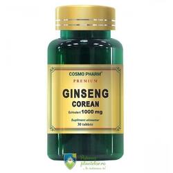 Ginseng Corean Premium 1000mg 30 tablete