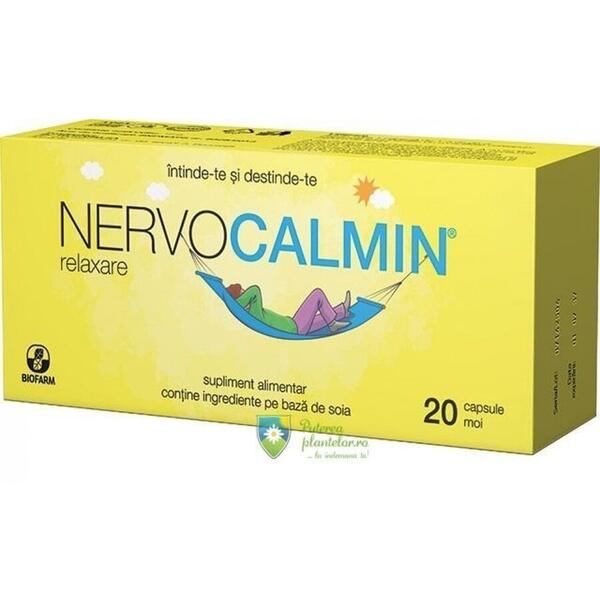 Biofarm Nervocalmin Relaxare 20 capsule