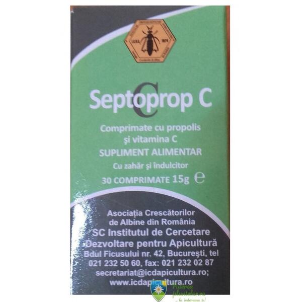 Institutul Apicol Septoprop cu Vitamina C 30 comprimate