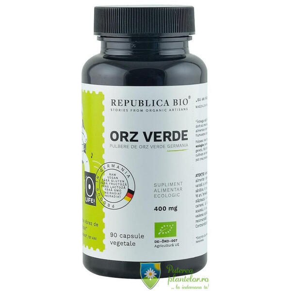 Republica Bio Orz Verde Ecologic 400mg 90 capsule