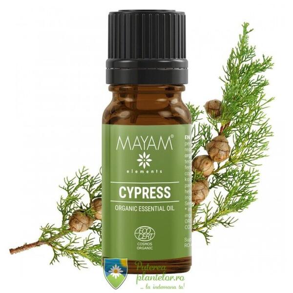 Mayam-Ellemental Ulei Esential Chiparos Bio 10 ml