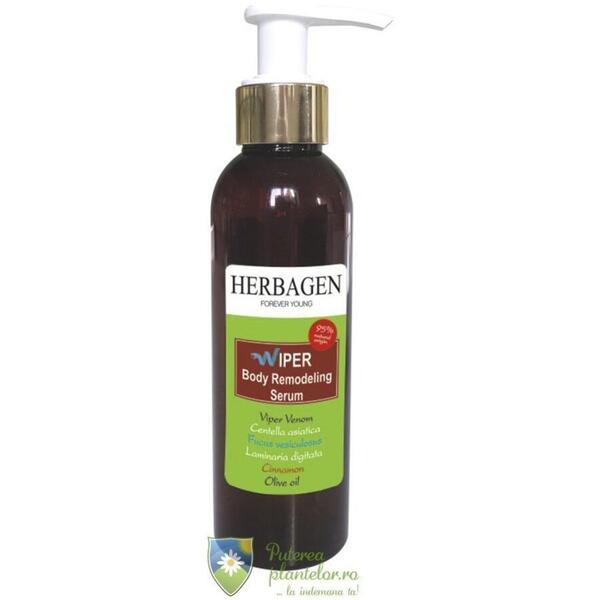Herbagen Ser remodelant anticelulita cu venin de vipera 150 gr