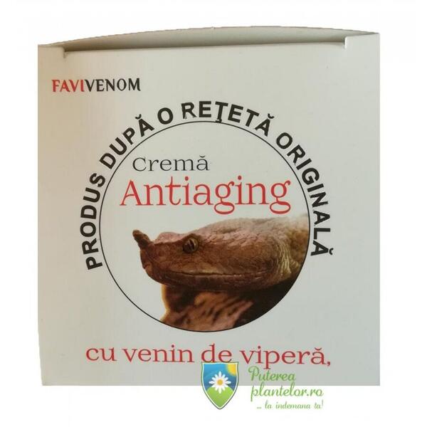 Favisan Crema antiaging cu Venin de Vipera Favivenom 50 ml