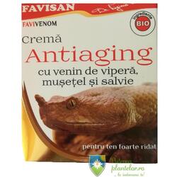 Crema antiaging cu Venin de Vipera Favivenom 50 ml