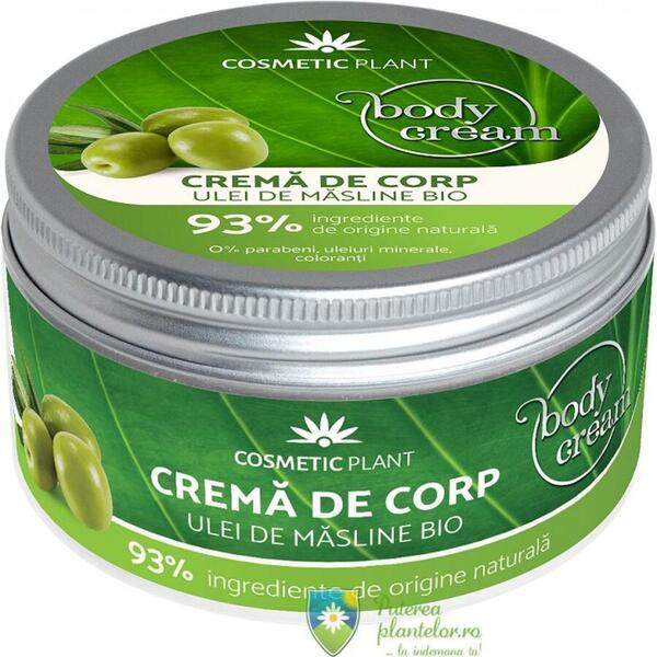 Cosmetic Plant Body Crema Corp cu Ulei de Masline Bio 200 ml