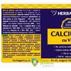Herbagetica Calciu + D3 cu Vitamina K2 30 capsule