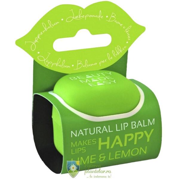 Beauty Made Easy Balsam de Buze cu Lime si Lamaie 7 gr