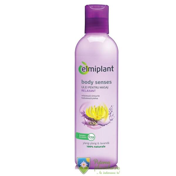Elmiplant Ulei masaj relaxant Body Senses 250 ml
