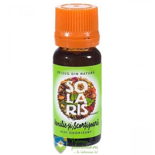 Solaris Ulei Aromaterapie Vanilie si Scortisoara 10 ml