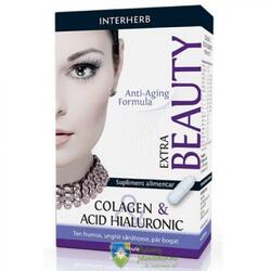 Colagen si acid hialuronic Extra Beauty 30 capsule