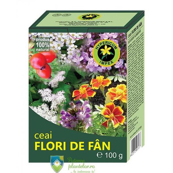 Hypericum Ceai Flori de Fan 100 gr
