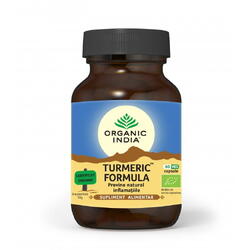 Turmeric Formula NEW | Antiinflamator Natural cu Turmeric Piper si Ghimbir, 60 capsule vegetale*