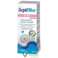Vitalia Pharma Spray Igiena Nazala Apa de Mare Izotona Septimar Baby 30 ml